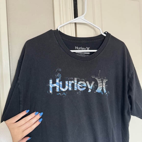 Black Hurley Graphic Tee - Picture 3 of 5